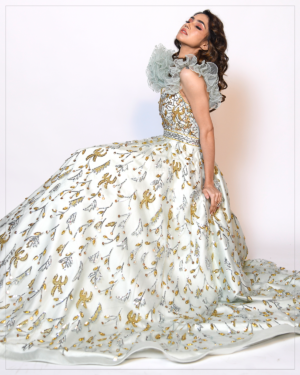 Celeste- Sea Green Gown