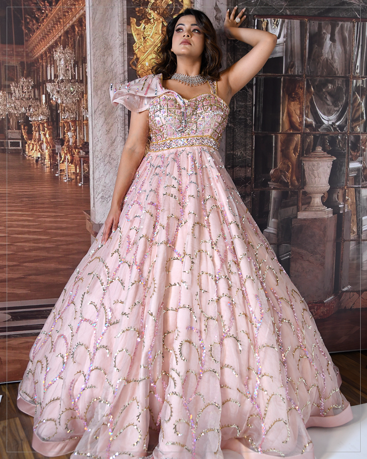 Rosa-Pink Gown - Image 2