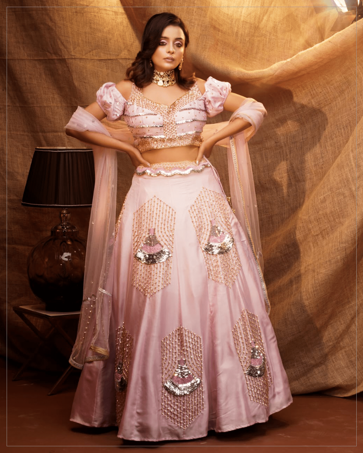 Pastel Pink Lehenga
