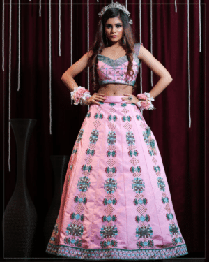 Sorbet Pink Lehenga Set